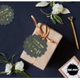 thumbnail image 5 of Inkdotpot Real Gold Foil Thank You From The New Wedding Tags Favor Hang Paper Tags 100 Piece, 5 of 6