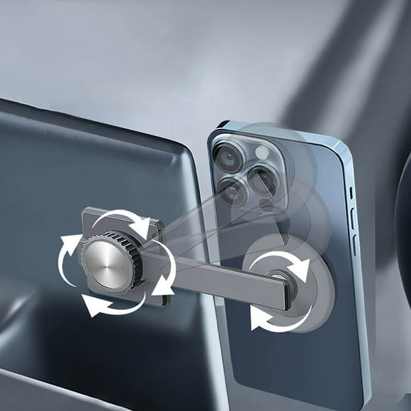 Mag.Sa.fe Mag.netic Car Phone Holder Invi.sible Floating Screen Back A.d.h.esive for Tes.la Model 3/Y/X/S