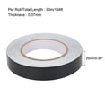 thumbnail image 2 of Uxcell Aluminum Foil Tape Black Matte Tape Non-Reflective 25mmx50m/164ft, 2 of 4