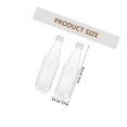 thumbnail image 2 of LOLIPPYY 6Pcs Juice Bottles Plastic Clear Bottle Reusable Drink Storage for Classroom Use, 2 of 8