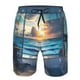 thumbnail image 3 of Fotbe Ocean View Bedroom Trajes de Baño Estampados para Hombre, Shorts de Verano de Secado Rápido, Ropa de Playa, Bañadores-X-Large, 3 of 6