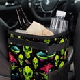 thumbnail image 6 of Alien Foldable Car Trash Can with Lid - Leak-proof Hanging Storage Bag for Car - Trash Can for Car, 6 of 6