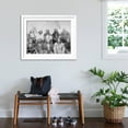 thumbnail image 3 of Art.com Lakota Indian Chiefs who Met General Miles to End Indian War Photograph - Pine Ridge, SD Art Print by Lantern Press, White Frame Wall Art, 40" x 32", 3 of 5