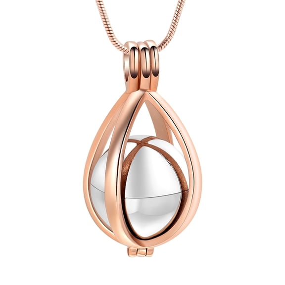 Teardrop Cremation Pendant Small Urns For Ashes Keepsake Urn Necklace mini urns