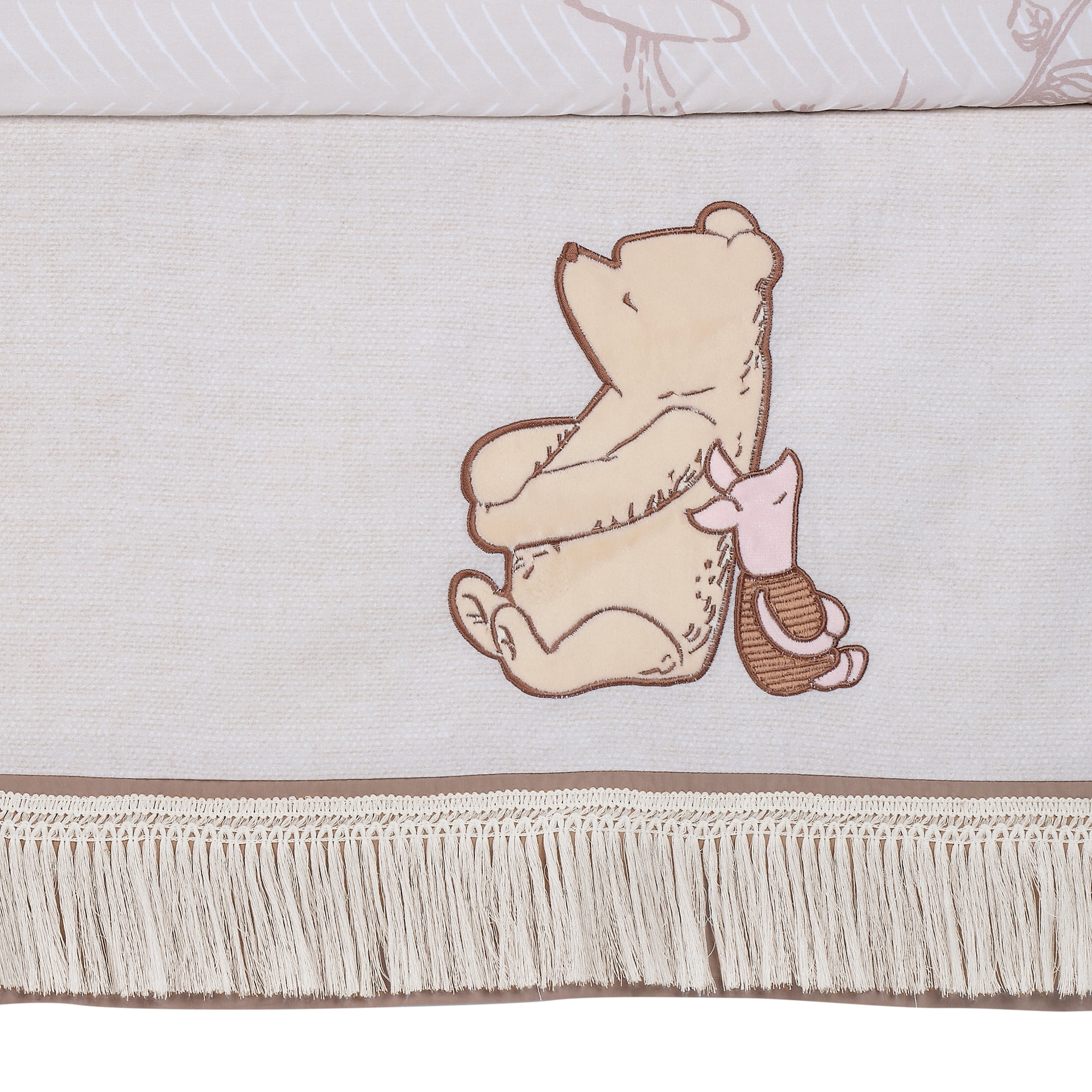 Lambs & Ivy Disney Baby Pooh Bear & Pals Cotton 3Piece Nursery Crib Bedding Set