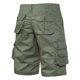 thumbnail image 5 of pstuiky Pantalones cortos para hombre, Pantalones cortos con cordón y múltiples bolsillos para hombre, de color liso, a la moda Pantalones cortos de baloncesto, 5 of 5