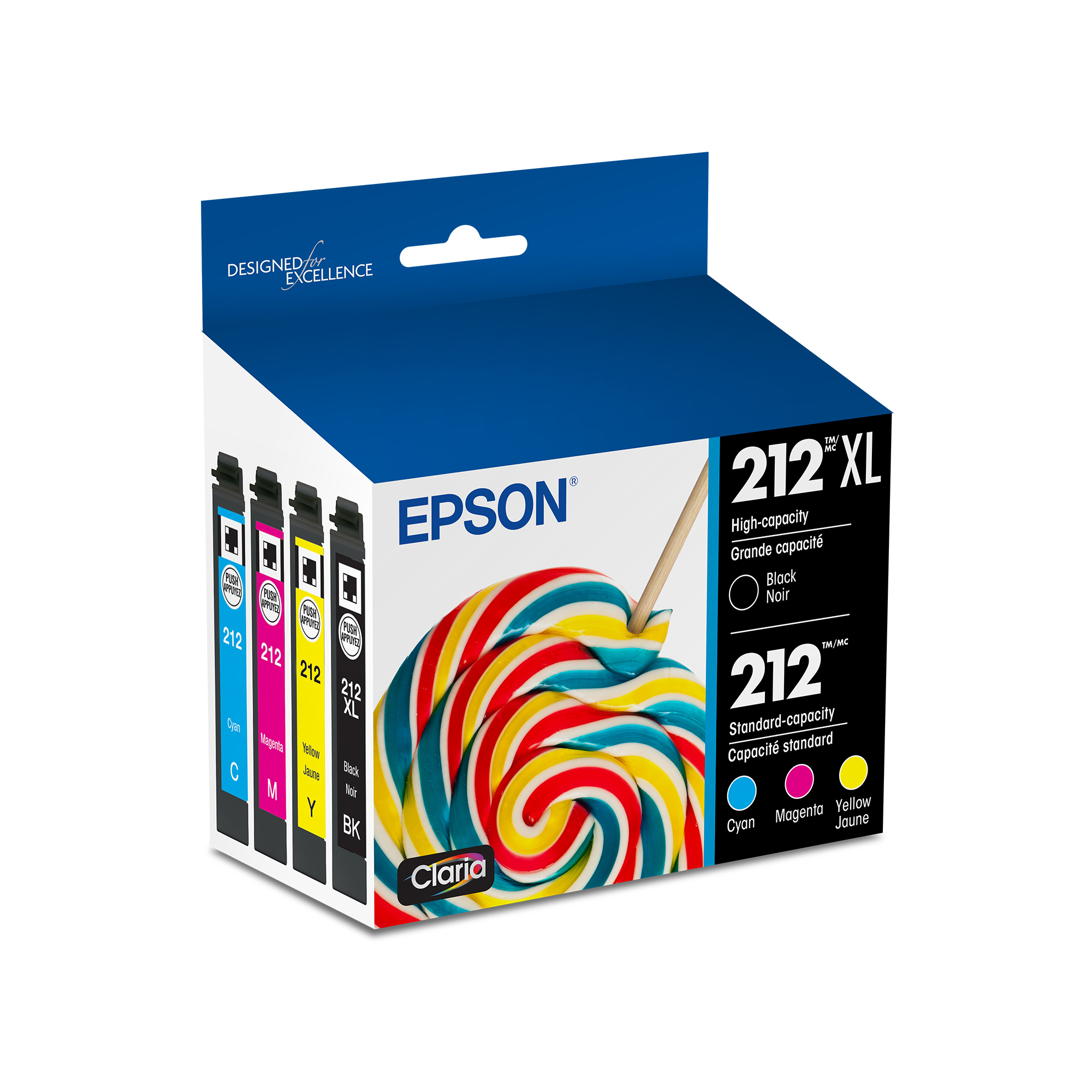 Epson 212XL High-Capacity Black & Color Ink Cartridge Combo photo 1