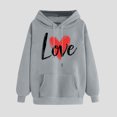 thumbnail image 4 of Fuera Del Hombro Manga Larga Tops para las Mujeres Impreso Sudadera con Capucha Cuello Redondo Sudadera Casual, Invierno Cálido Top para el Club de Trabajo Y el Uso Diario, 4 of 8