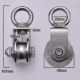 thumbnail image 2 of 500kg Heavy Duty Lifting Pulley with 2 Bearings, 48mm Cable Pulley for Smooth Operation, 2 of 4