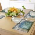 thumbnail image 4 of Ambesonne Forest Place Mats Set of 4, Door Stars, Standard Size, Blue Beige, 4 of 6