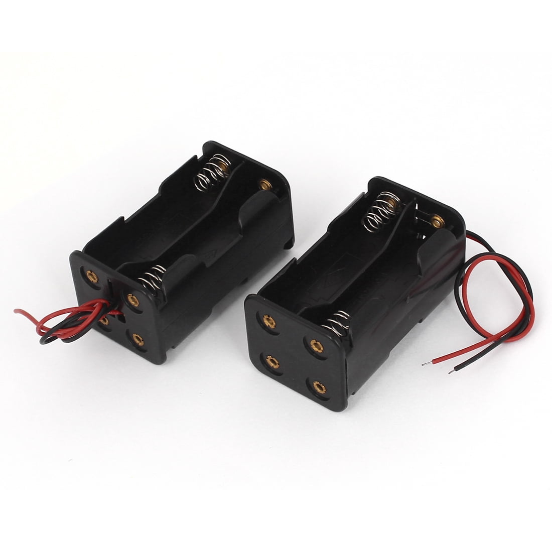 Portabatterie Uxcell Con Interruttore ON-OFF Per 3xAA, Custodia In ABS, Cavi 160mm, Alimentazione 4.5V