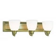 thumbnail image 2 of Beaumont Lane 3 Light Bath Light in Antique Brass, 2 of 2