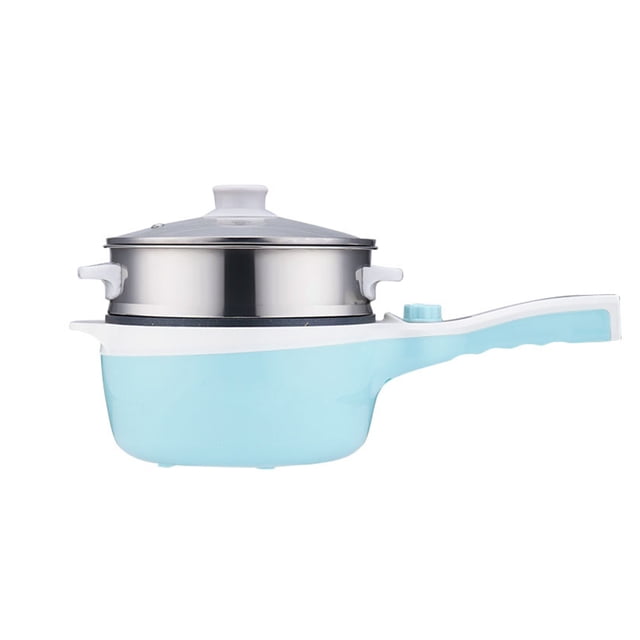 Naiovety Sartén de cocina: cocina antiadherente y aislada con confianza y facilidad, lo que facilita la limpieza sin tocar el interior Cocina y Comedor Doble capa azul (1