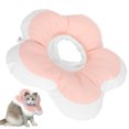 thumbnail image 4 of Collier Anti-Lèchement Imperméable pour Chat, Collier Elizabeth de Récupération pour Animaux de Compagnie en Forme de Fleur avec Bande de Cou Réglable pour Diverses Variétés de Chats, Parfait pour les Séances Photo et les Fêtes, 4 of 7