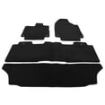 thumbnail image 2 of Ikon Motorsports Nylon Car Floor Mats Compatible with 2016-2023 Nissan Maxima, OE Fitment Style Black Driver Passenger Car Carpets, Front Rear 4PCS Full Set, 2 of 9