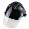 thumbnail image 2 of Sellstrom Face Shield - DP4 Series - 9" x 12.125" x 0.060" Window - Clear AF with Shade 6 IR Flip Visor - Ratcheting Headgear, 2 of 2