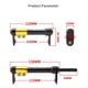 thumbnail image 3 of Barra de ExtensióN de Ruedas FáCiles para Bicicleta Plegable Extensor de Rueda FáCil de AleacióN de Aluminio para Bicicleta Plegable (Negro), 3 of 7