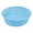 E, variant on Round Woven Plastic Storage Basket, Colorful Imitation Rattan Bread Organizer, Decorative Kitchen Serving Bowl for Home Pantry Countertop Parties & Classroom Use