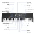 61 Keys Electric Digital Piano Music Keyboard, Kid Learning Keyboard