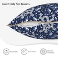 thumbnail image 5 of Susaid Dragon Print Velvet Throw Pillow Covers Home Art Deco Pillowcase Square Pillow Case Cushion Cover for Bed Sofa Living Room Car Indoor and Outdoor-20"x20", 5 of 8