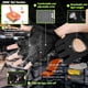 thumbnail image 2 of MOREOK-guantes de gimnasio para hombre, manoplas protectoras de palma completa para entrenamiento físico, antideslizantes, para levantamiento de pesas Fivean Guantes deportivos, 2 of 2