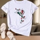 thumbnail image 3 of Playera Mariposas Patrias Alas Bandera De México Mes Patrio Color Blanco Talla Chica, 3 of 6