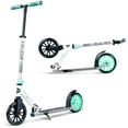 thumbnail image 1 of Madd Gear Folding Commuter Scooter for Adults & Teens – Kruzer 200 –  White/Teal, 1 of 12