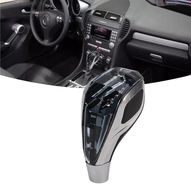 Palanca De Cambio De Marchas De Cristal LED, Cabezal De 7 Colores, Interruptor Automático Activado Por Tacto Para Palanca De Cambios De Coche M12 M10 M8