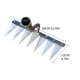 thumbnail image 5 of ¡Ahorra Más con Ofertas!, Rastrillo para desmalezar con azada: rastrillo de metal resistente y resistente para jardín, rastrillo para excavar y cultivar para jardinería, agricultura y desmalezar, 5 of 7