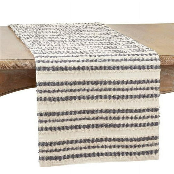 Saro Lifestyle Striped Table Runner