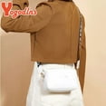 Fashion Small Square Bag For Women PU Leather Shoulder Messenger Bag