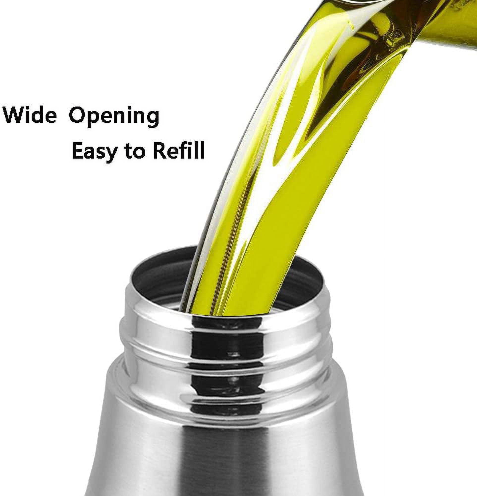 Olive Oil Dispenser Oil Bottle Stainless Steel Leak Proof Olive Oil ...