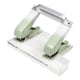 thumbnail image 4 of Grapadora de doble fila resistente, grapadora manual de escritorio para oficina, base antideslizante, portátil con caja de almacenamiento, se adapta a Verde, 4 of 8