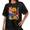 Black-4, variant on UNISHE Women's California Poppy Flower Market Graphic Oversized Short Sleeve T-shirt Floral Casual Washed Tee
