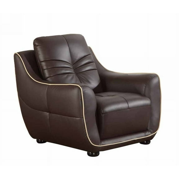 36" Brown Chair Sofa