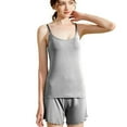 thumbnail image 3 of Womens Nursing Maternity Cami (Built in Bra) Sleep Bra for Breastfeeding, 3 of 9