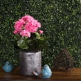 thumbnail image 3 of Vickerman 15.25" Artificial Pink Polyester Geranium Bush., 3 of 4