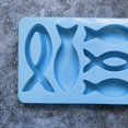 thumbnail image 2 of Moldes de Fondant para helado con forma de pez doble de 8 orificios/pieza, utensilios de cocina Tmvgtek Libre de BPA, 2 of 4