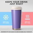 thumbnail image 4 of Modern 18oz Double Drinking Coffee Mug – Vacuum Insulated Stainless Steel Travel Cup with Leakproof Lid, 316 Steel Thermos Tumbler for Hot & Cold Beverages, 4 of 7