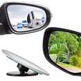thumbnail image 1 of 1 Pair Auto Blind Sport Rearview Replacement Wide Angle 360 Degree Adjustable Frameless Self-adhesive 360 Degree Adjustable Rear View Accessories, 1 of 9