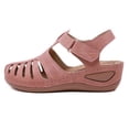 thumbnail image 5 of Womens Sandals Flip Flops for Women with Arch Support Summer Casual Wedge Thong Shoes Comfortable Platform Walk Sandal A8, 5 of 6
