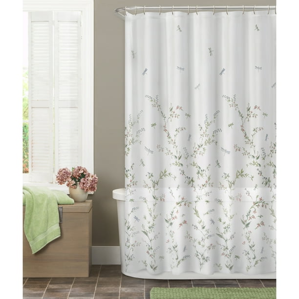 Multicolor Fabric Shower Curtain 70 X, Shower Curtain With Window