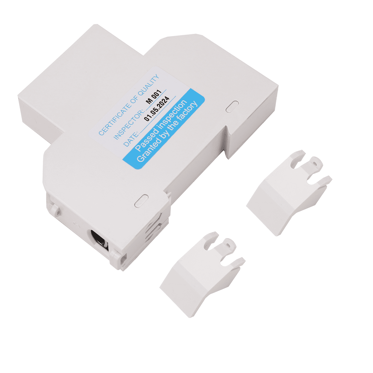 5-100A 220V Energy Meter Single Phase RS485 MODBUS Protocol LCD Backlit Display Din Rail Watt Meter Energy Meter,1 * DDM18SD Energy Meter 2 * Shell Accessories 1 * User manual,white
