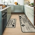 thumbnail image 2 of Farmhouse Kitchen Mats for Floor Set of 2,Anti Fatigue Mats for Kitchen Floor, Comfort Standing Kitchen Rugs and Mat, Non-Slip Cushioned Anti Fatigue Rug, 17'''' X 47'''' + 17'''' X 30'''', 2 of 6