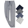 thumbnail image 2 of yillto Men's Lounge Pajama Pants Big and Tall Drawstring Elastic Waist Pants Baggy Comfy Pajama Pants, 2 of 3