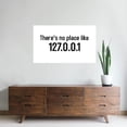 thumbnail image 3 of CafePress - There's No Place Like 127.0.0.1 Sticker (Rectangul - 35x21 Wall Decal, 3 of 3