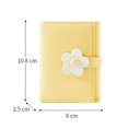 thumbnail image 2 of Simple And Cute Small Flower Student Wallet, Fashionable Three-fold Ladies Wallet Pink, 2 of 5