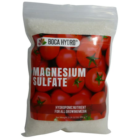 Boca Hydro Magnesium Sulfate 2 LB Commercial Nutrient Water Soluable