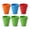 Multicolor-6pc, variant on Reusable Collapsible Silicone Folding Cups with Lids,Portable Retractable Travel Water Cups for Camping,Hiking,Travel & Daily Use