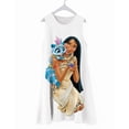 thumbnail image 1 of Vestido de princesa Jasmine de Aladino de Disney, vestido bonito para niñas, disfraz de fantasía para fiestas, vestido informal de verano acampanado para niños, 2-14T150 Gao Jinjia LED, 1 of 2